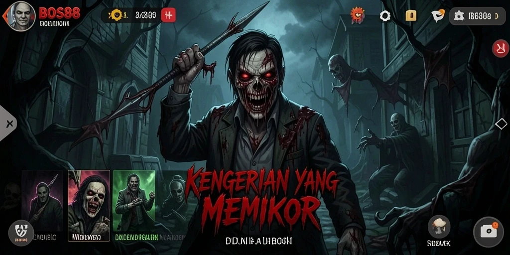 Gameplay yang menegangkan dan penuh ketakutan dalam BOS88.