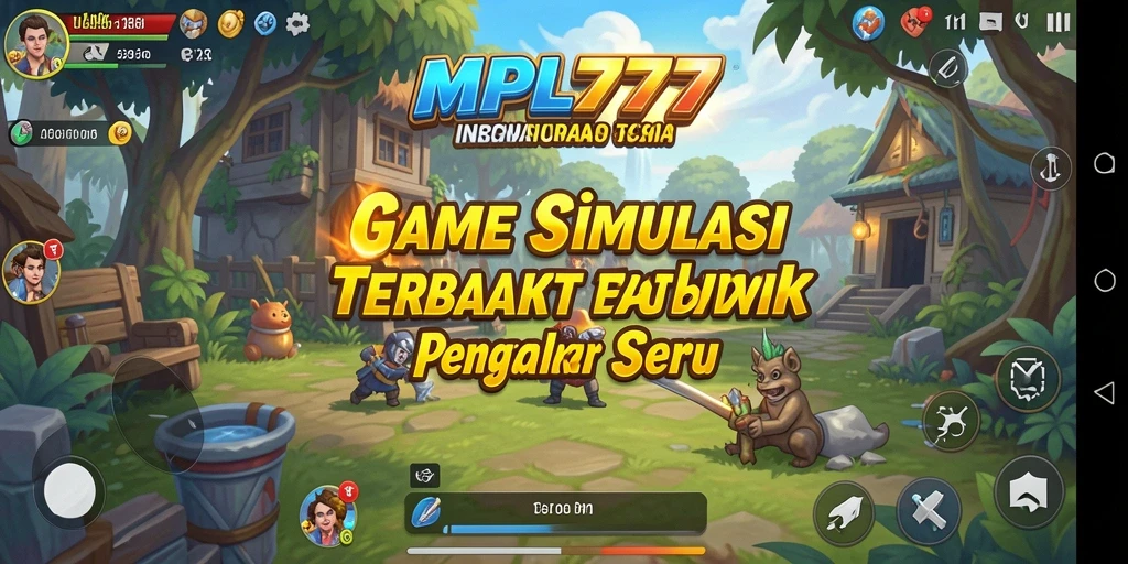 Screenshot utama MPL777 menampilkan gameplay menarik dunia simulasi.