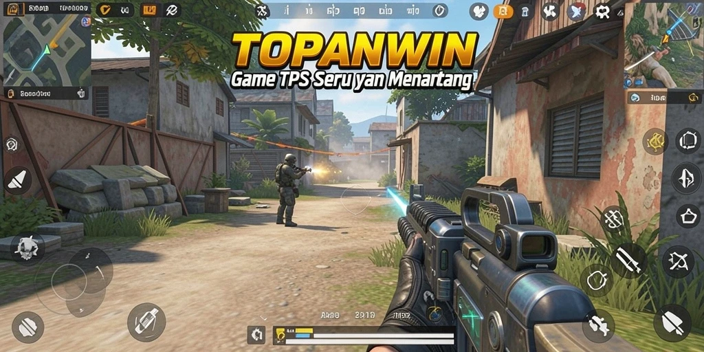 Tampilan gameplay seru dari TOPANWIN dengan aksi mendebarkan.